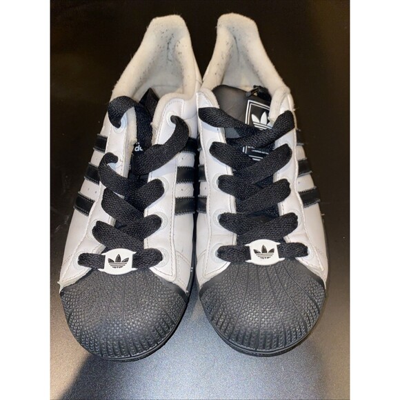adidas Shoes - White And Black Adidas superstar II Womens Size 6.5
